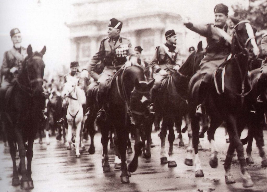 Mussolini u Tolomei in Rom