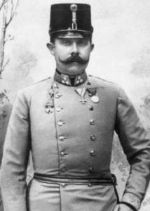 Erzherzog Franz Ferdinand von Österreich-Este.