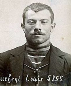 Der italienische Anarchist und Mörder Luigi Lucheni